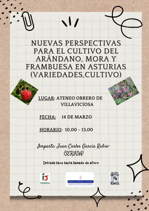 Foto Juan Carlos García, técnico del SERIDA impartirá una charla sobre variedades y cultivo de frutos rojos. Villaviciosa, 14 de marzo de 2023.

